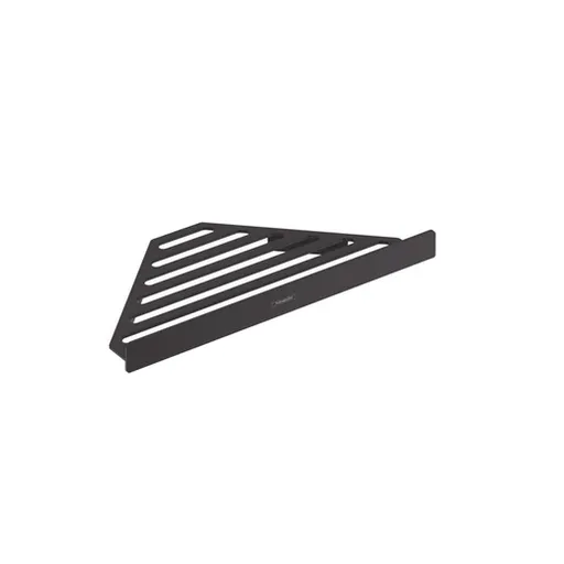 Hansgrohe AddStoris rohová polička vo farbe matná čierna 41741670