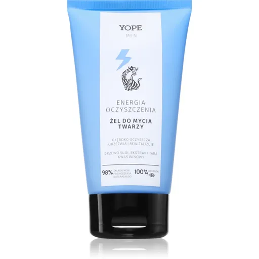 Yope Men Wood hydratačný čistiaci gél pre mužov 160 ml
