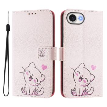 ART Peňaženkový kryt pre Apple iPhone 16e CUTE CAT