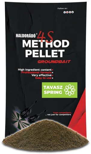 Haldoradó krmítková zmes 4s method pellet groundbait 400 g - jar