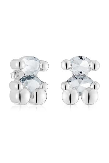 Strieborné náušnice Tous Bold Bear Gem 1004226400