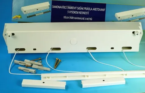 MAKRO - Sušiak prádla samonavíjací 6m