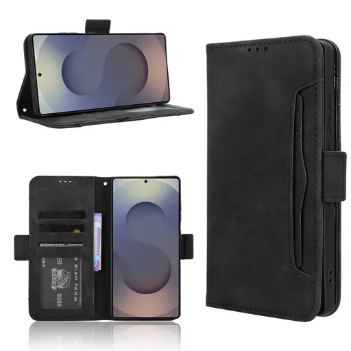 SLOT Peňaženkový obal pre Samsung Galaxy S25 Ultra 5G čierny