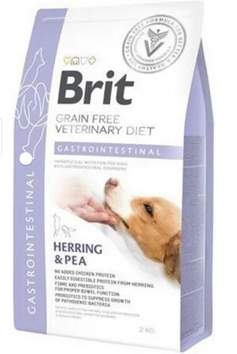 Brit Veterinary Diets GF dog Gastrointestinal granule pre psy 2 kg