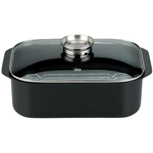 Elo 82660 Pekáč so skleneným poklopom aaromatickou rukoväťou Pure Trend 40 x 26 cm