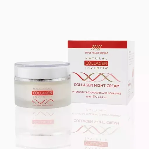 INVENTIA Živý prírodný kolagén nočný krém 50 ml