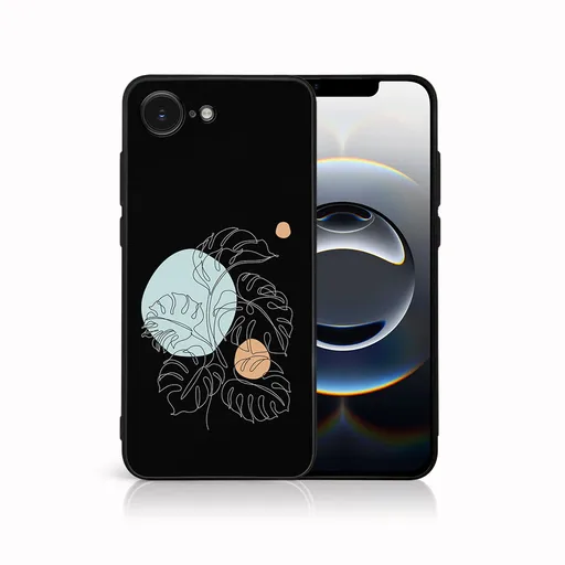 MY ART Ochranný kryt pre Apple iPhone 16e MONSTERA (194)