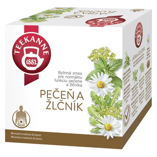 TEEKANNE Pečeň a žlčník bylinný čaj 10 sáčkov