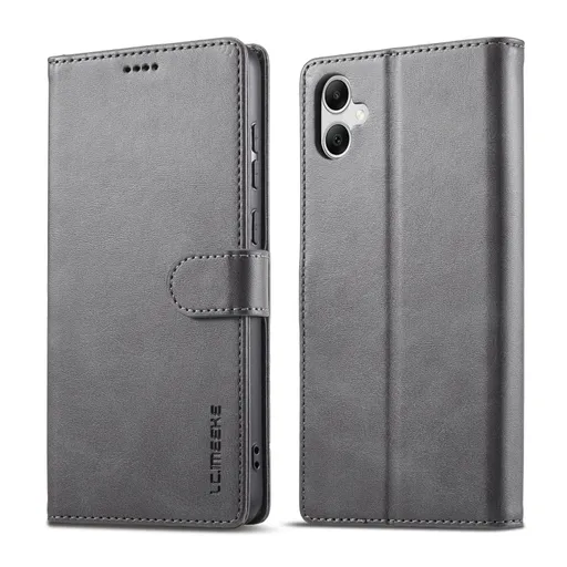 IMEEKE Peňaženkový obal pre Samsung Galaxy A06 šedý