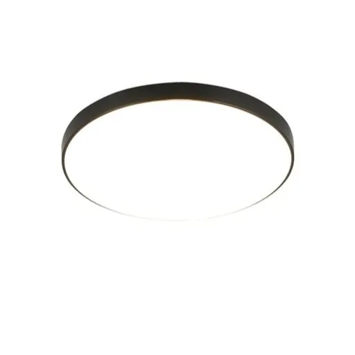 Stropné svietidlo Reality Spica, priemer 27 cm, čierne, RER67851102