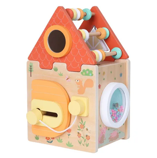 2KIDS Toys motorická kocka 2 v 1 farma 1 kus