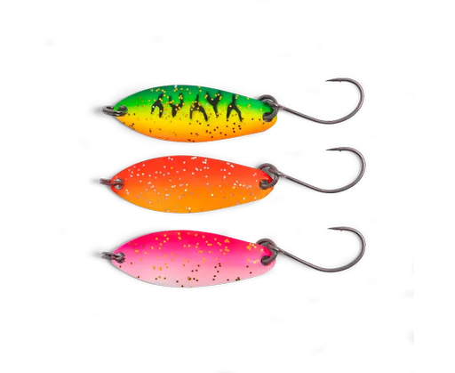 Zebco plandavka target fish trout ul spoon set - 2,2 g