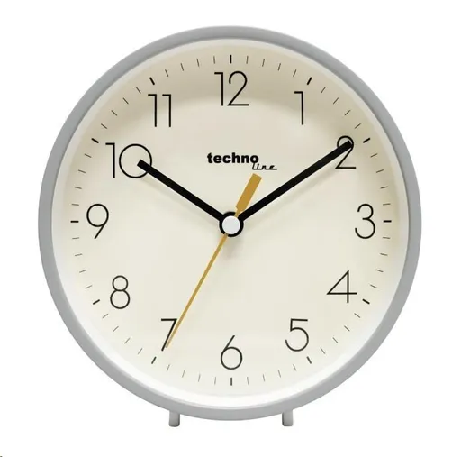 TechnoLine Modell H nástenné hodiny, sivý