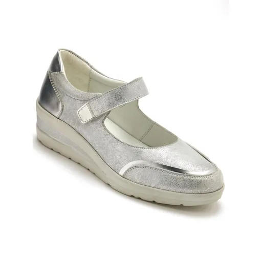 PÉDICONFORT® -  Kožené poltopánky na suchý zips