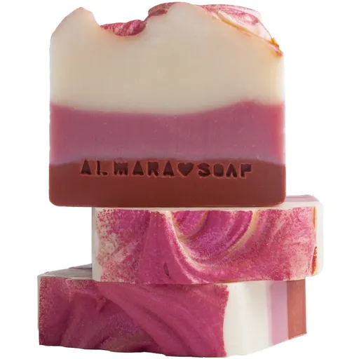 Almara Soap Designer Božské Maliny ručne vyrobené mydlo 100 g