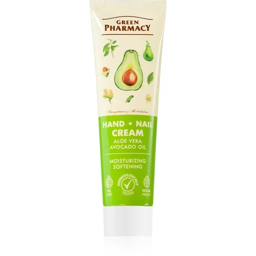 Green Pharmacy Aloe Hand Cream hydratačný a zvláčňujúci krém na ruky a nechty 100 ml