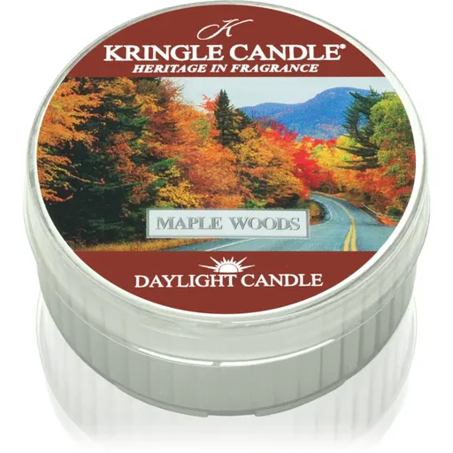Kringle Candle Maple Woods čajová sviečka 42 g