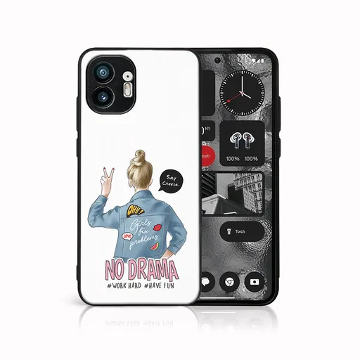 MY ART Ochranný kryt pre Nothing Phone 1 NO DRAMA (138)