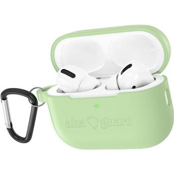 AlzaGuard Skinny Silicone Case na Airpods Pro 2022 zelené (AGD-ACSS4E)