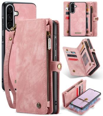 WALLET Ochranný kryt s peňaženkou 2v1 pre Samsung Galaxy A56 ružový