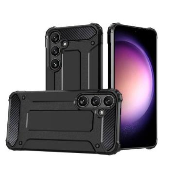 MG Hybrid Armor kryt na Samsung Galaxy S25 Plus, čierny