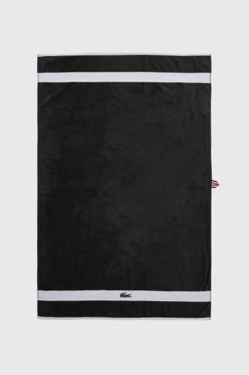 Bavlnený uterák Lacoste L Casual Bitume 90 x 150 cm