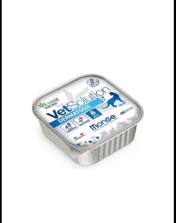 MONGE Vet Solution Cat Dermatos, hrana umeda pentru pisici cu cadere excesiva a parului, 100 g