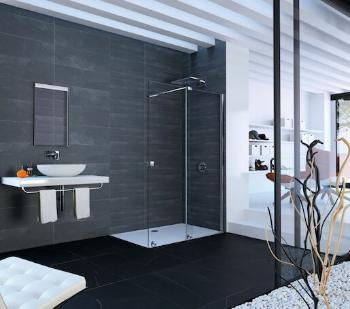 Sprchová zástena walk-in 140 cm Hüppe Xtensa pure XT0205.069.322