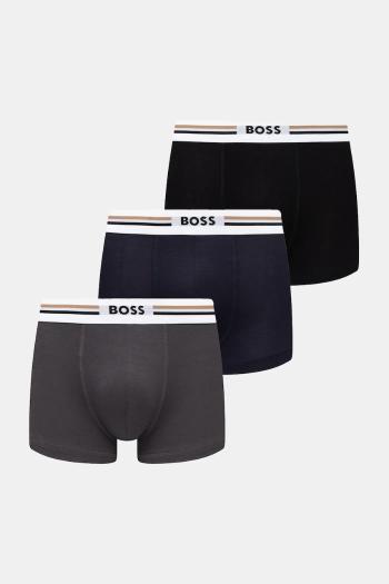 Boxerky BOSS 3-pak pánske, viac farieb, 50492200