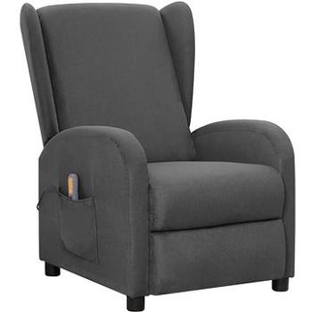 Shumee zdvíhacie polohovacie tmavo sivé textil, 3098232