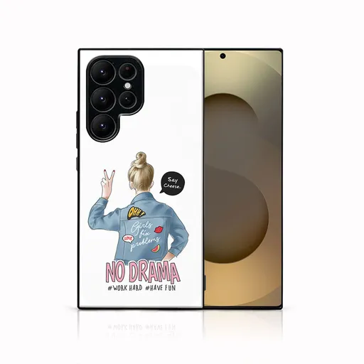 MY ART Ochranný kryt pre Samsung Galaxy S25 Ultra 5G NO DRAMA (138)