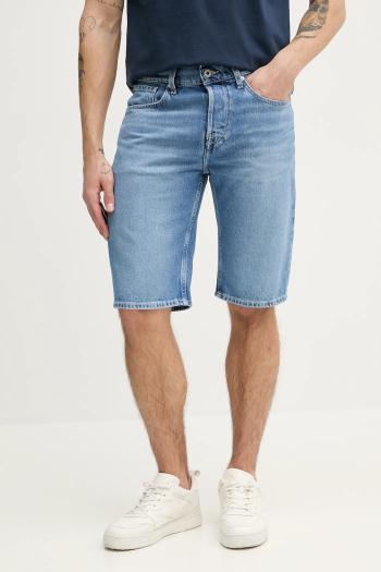 Rifľové krátke nohavice Pepe Jeans RELAXED SHORT CALLEN pánske, PM801079ND1