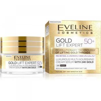 EVELINE Gold Lift Expert denný a nočný krém 50+ 50 ml