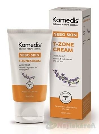 Kamedis Sebo skin krém na T-zónu 50 ml