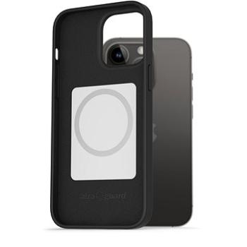 AlzaGuard Magsafe Silicone Case na iPhone 14 Pro Max čierny (AGD-MFMS0007B)