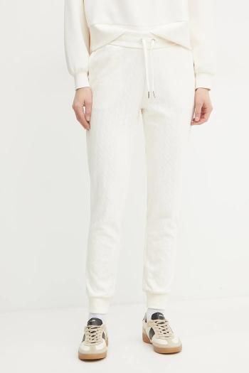 Tepláky Armani Exchange dámske, béžová farba, vzorované, 8NYPLG YJE5Z