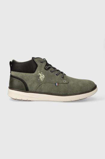 Tenisky U.S. Polo Assn. YGOR zelená farba, YGOR004M/CUY2
