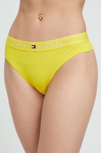 Tangá Tommy Hilfiger žltá farba,UW0UW04146