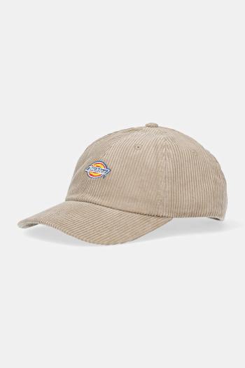 Menčestrová baseballová čiapka Dickies zelená farba, s nášivkou, DK0A4ZAYKHK1