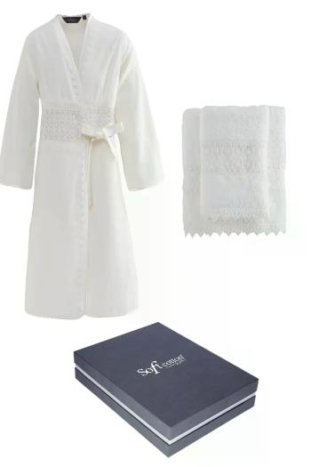 Soft Cotton Darčekové balenie županu, uteráku a osušky DEMET