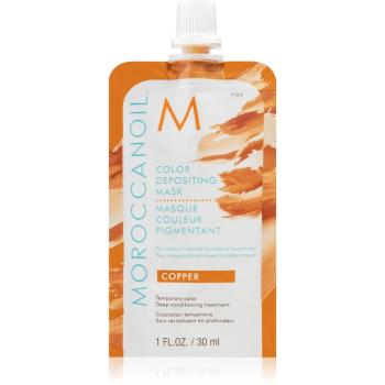 Moroccanoil Color Depositing jemná vyživujúca maska bez permanentných farebných pigmentov Copper 30 ml