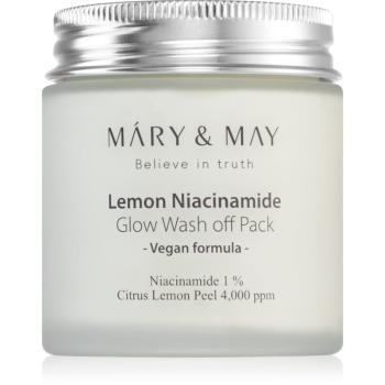 MARY & MAY Lemon Niacinamid hydratačná a rozjasňujúca maska 125 g