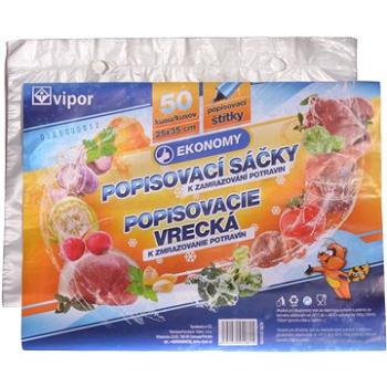 VIPOR HDPE zamrazovacie vrecká, 25 × 35 cm, 50 ks (8594030940815)