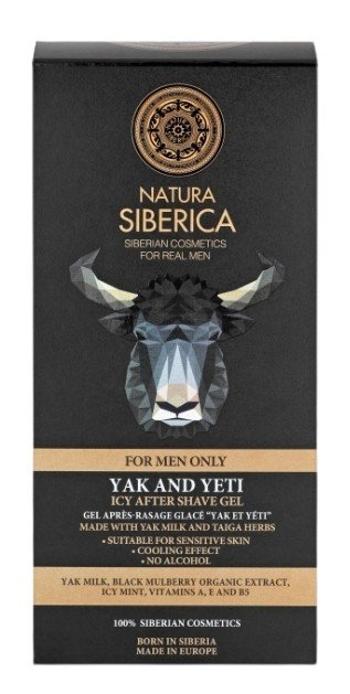 NATURA SIBERICA Ľadový gél po holení Yak a Yeti 150 ml