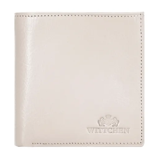 Dámska klasická kožená peňaženka krémová 21-1-065-9L