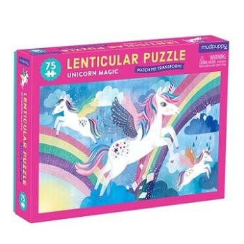 Magické puzzle – Kúzlo Jednorožca (75 ks) (9780735367722)