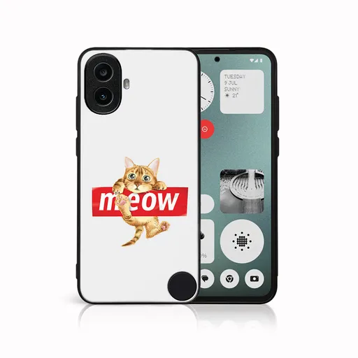 MY ART Ochranný kryt pre CMF Phone 1 MEOW (183)