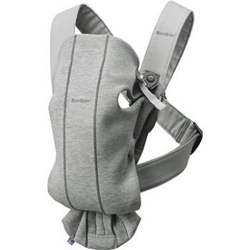 Babybjörn nosidlo MINI Light Grey 3D Jersey (7317680210722)