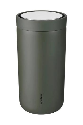 Termo hrnček Stelton To Go Click 200 ml šedá farba