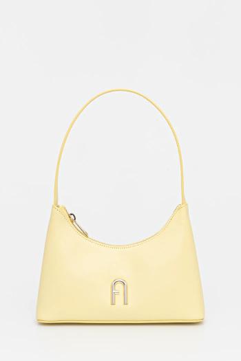 Kožená kabelka Furla žltá farba, WB00863.AX0733.3684S1007